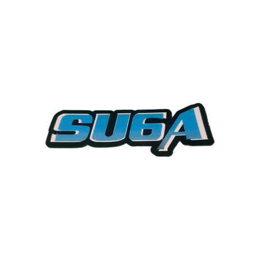 Blue SU6A Logo Sticker